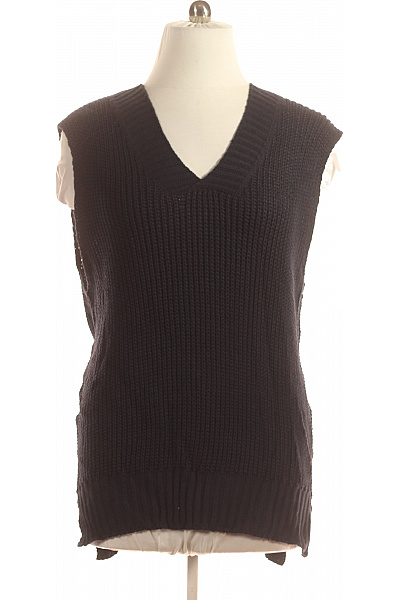 Kratká Dámská Vesta Modrá