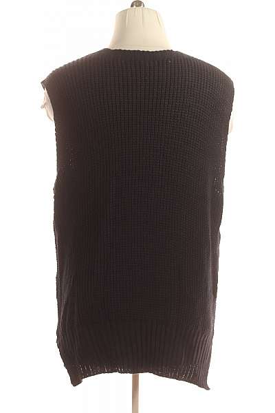 Kratká Dámská Vesta Modrá