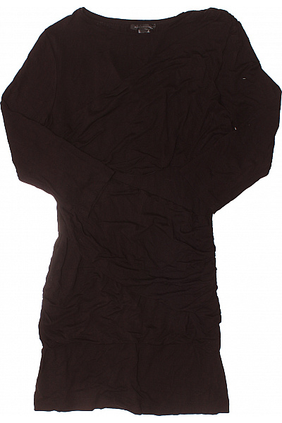 Tričkové  Šaty Černé MANGO Second hand Vel. L | MANGO | obrázek 2