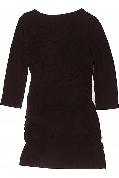 Tričkové  Šaty Černé MANGO Second hand Vel. L | MANGO | obrázek 3