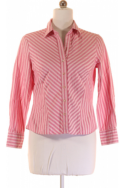 Next Vzorovaná Dámská Košile Růžová Vel. 42