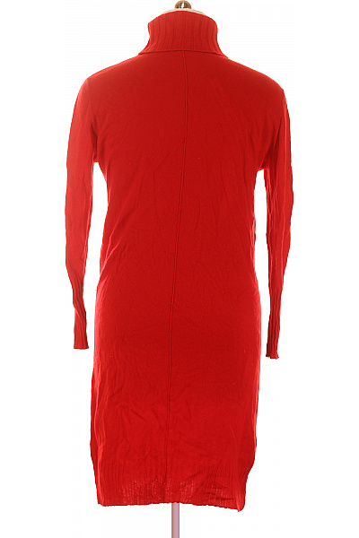 Pletené šaty Kašmírové Červené Vel. 44