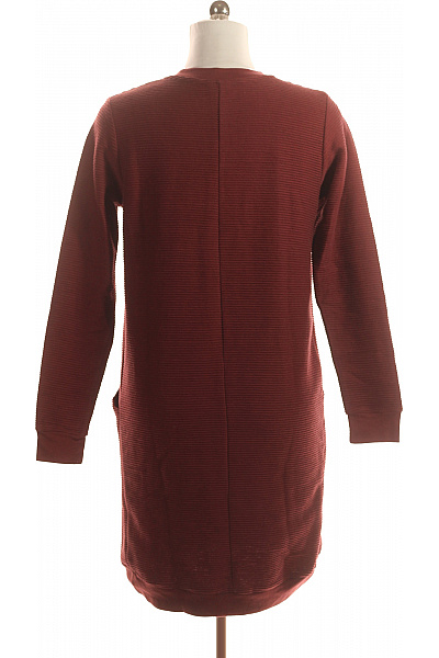 Ichi  Mikinové Šaty Hnědé Second hand Vel. M