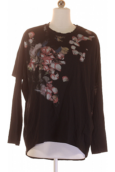 Dámské Tričko s Potiskem Černé ALLSAINTS Vel. S