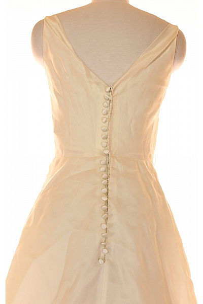 Svatební šaty  Šaty Hedvábné Béžové Second hand Vel. 38