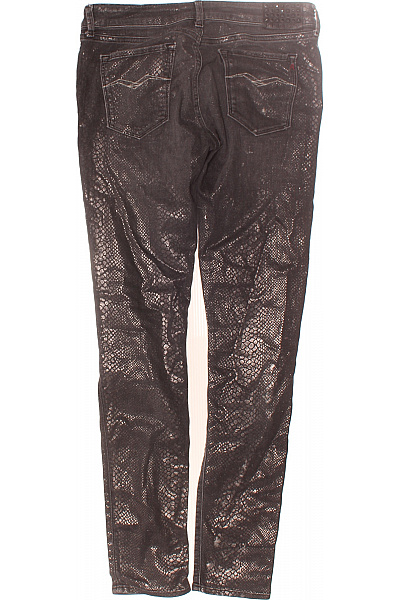 REPLAY Dámské Džíny Černé Second hand Vel. 31/32