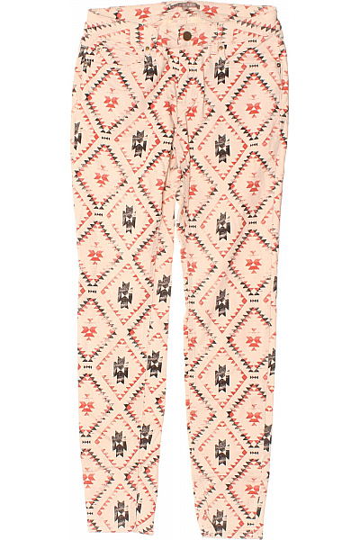 Dámské Kalhoty Barevné Second hand Vel. 36 | Unimoda | obrázek 2