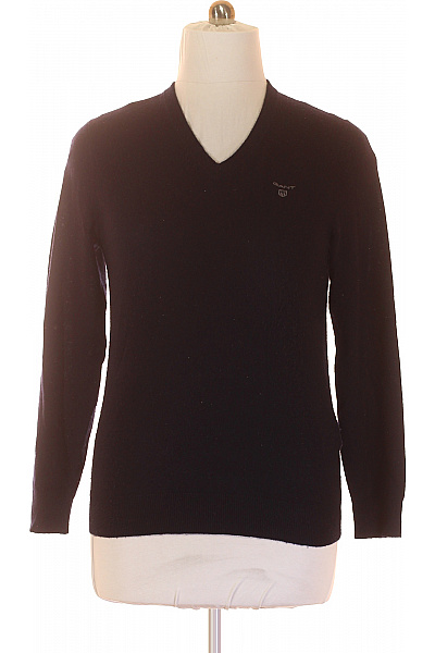 GANT Pánský Pulovr Vlněný Modrý Vel. M