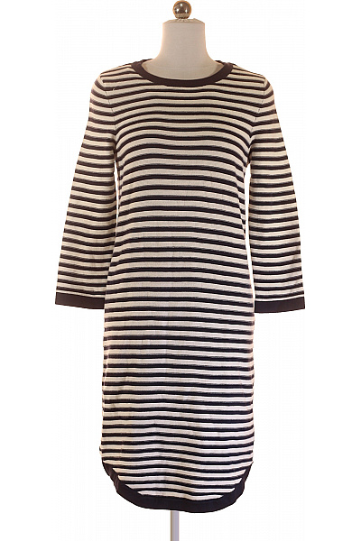 Tričkové  Šaty Modré OBJECT Second hand Vel. S