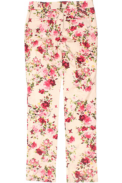 Dámské Kalhoty Rovné Barevné Vel.  34 | BLUGIRL | obrázek 2