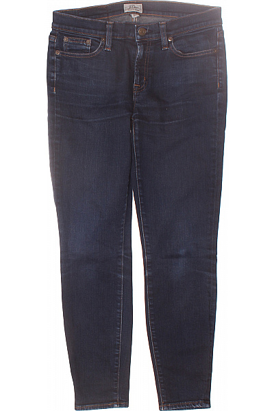 Dámské úzké Modré J.CREW Vel. 27