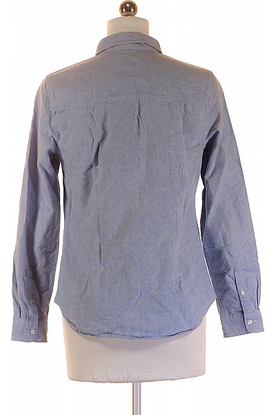 Riflová Dámská Košile Modrá SELECTED Second hand Vel. 36