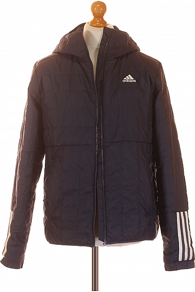 ADIDAS Pánská Bunda Modrá Vel. M