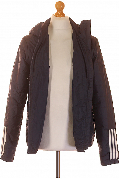 ADIDAS Pánská Bunda Modrá Vel. M