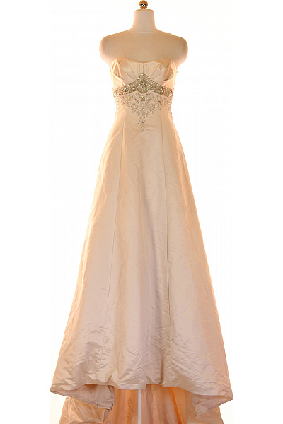 Svatební šaty  Šaty Béžové Vel. 36