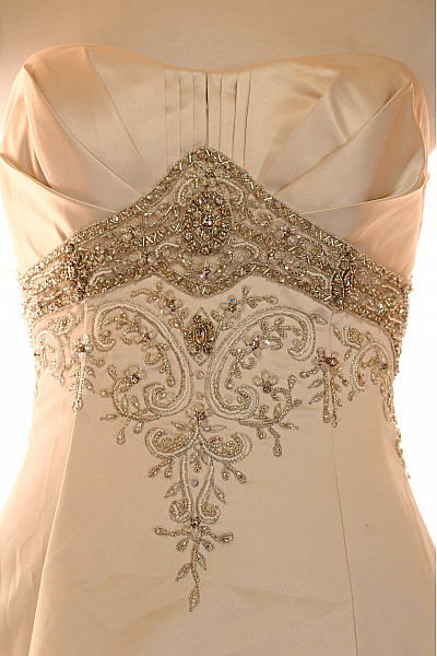 Svatební šaty  Šaty Béžové Vel. 36