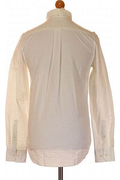 GANT Pánské bavlněné košile s dlouhým rukávem bílé elegantní business regular fit Velikost S | GANT | obrázek 3