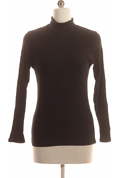 Dámské Tričko Černý COTTON CANDY Second Hand Vel. M