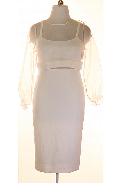 VERO MODA Svatební šaty  Šaty Bílé Second Hand Vel. 42