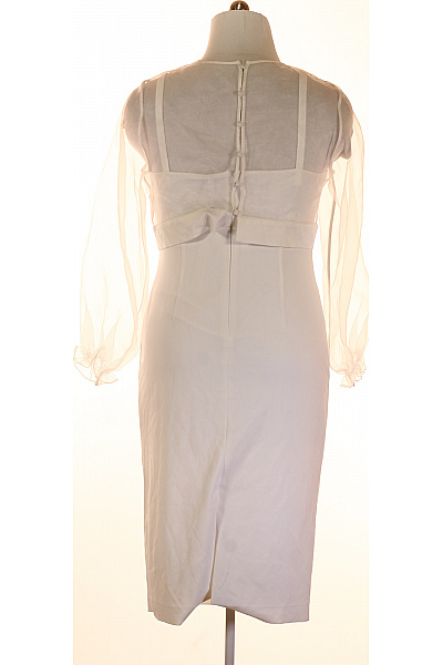 VERO MODA Svatební šaty  Šaty Bílé Second hand Vel. 42