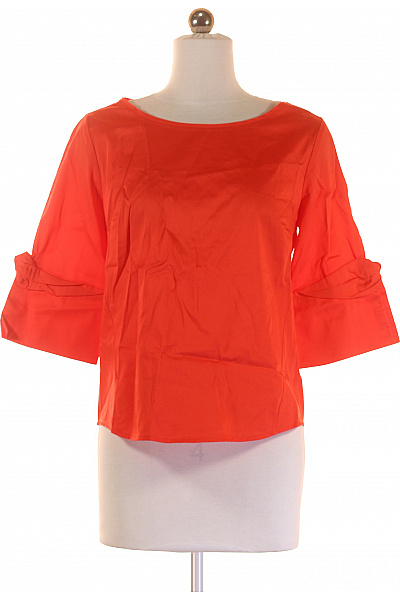  Halenka Jednobarevná Červená Vel. 36