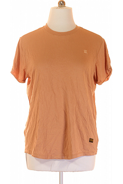 G-Star Pánské Tričko Oranžové Vel. L