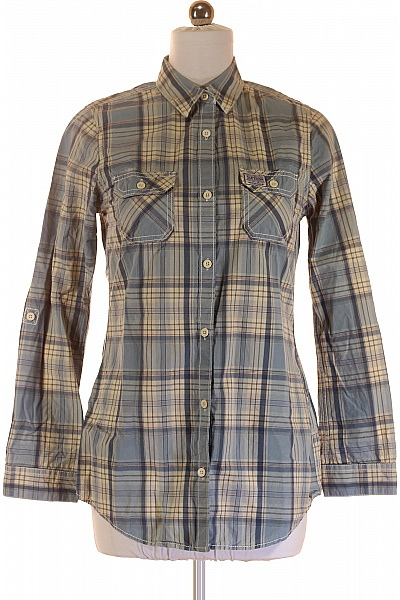 SUPERDRY Dámská Košile Modrá Vel. L