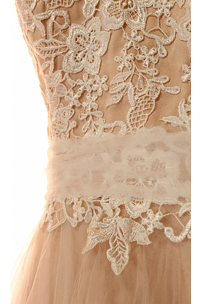 Šaty Béžové Weise