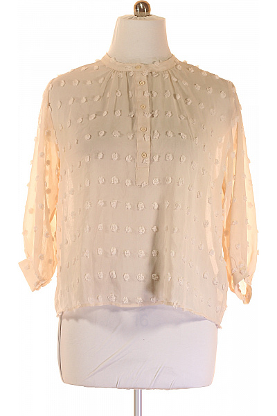  Halenka Jednobarevná Béžová MANGO Vel. L | MANGO | obrázek 2