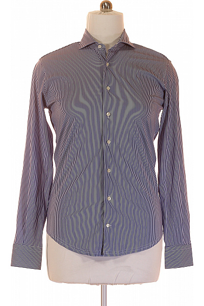 Pánská Košile Modrá DU4 Vel. 39