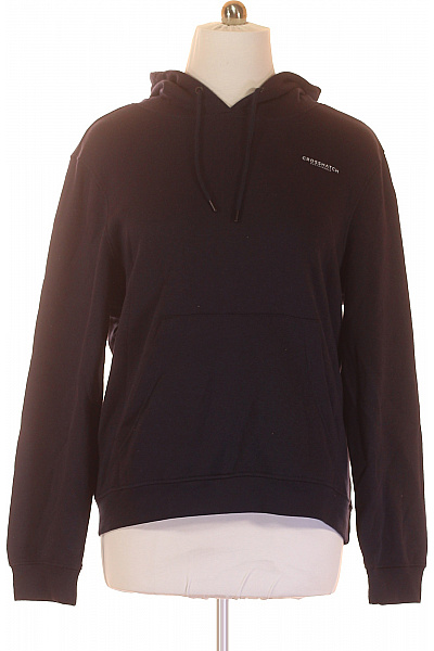 Dámská Mikina Bez Zapínání Modrá Crosshatch Vel. XL