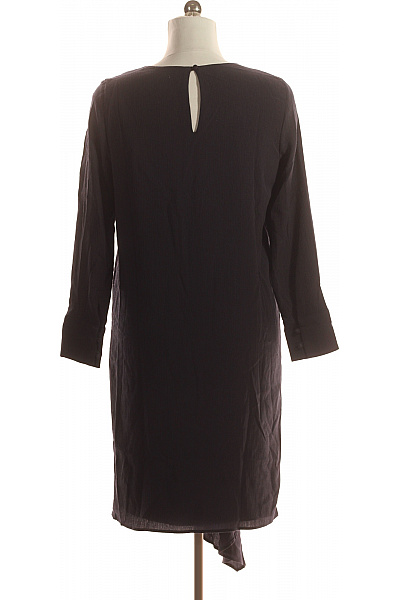 OBJECT Tričkové  Šaty Modré Vel. M