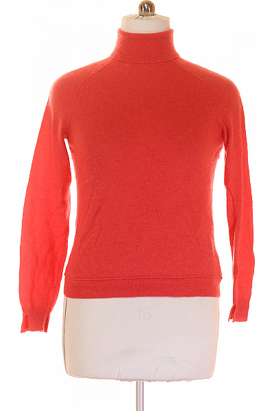 Dámský Svetr Kašmírový Růžový Second Hand Vel. L