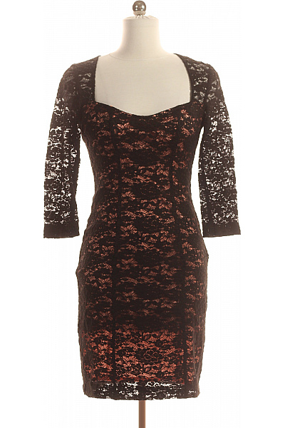 SISLEY Šaty Černé Vel. S