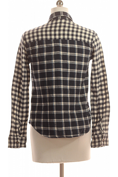 Kostkovaná Dámská Košile Modrá Hollister Vel. XS