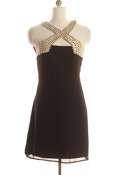 Šaty Černé Little Mistress Vel. 34