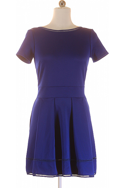 PATRIZIA  PEPE Šaty Modré Second hand Vel. 46 | PATRIZIA  PEPE | obrázek 2