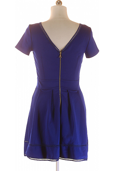 PATRIZIA  PEPE Šaty Modré Second hand Vel. 46 | PATRIZIA  PEPE | obrázek 3