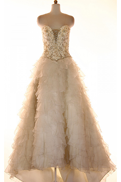 Svatební šaty  Šaty Bílé Vel. 40