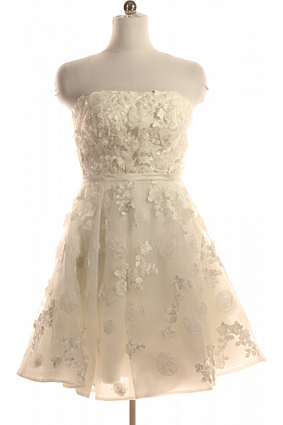 Weise Šaty Bílé Vel. 42