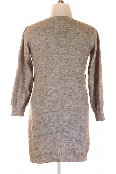  Šaty Pletené Šedé Mama Licious Vel. XL