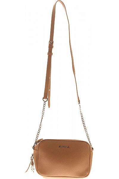  Kabelka Kožená Hnědá Hugo Boss