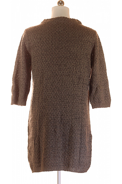  Šaty Pletené Šedé Ichi Vel. M