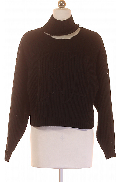 Dámský Svetr Vlněný Černý Karl Lagerfeld Vel. XS