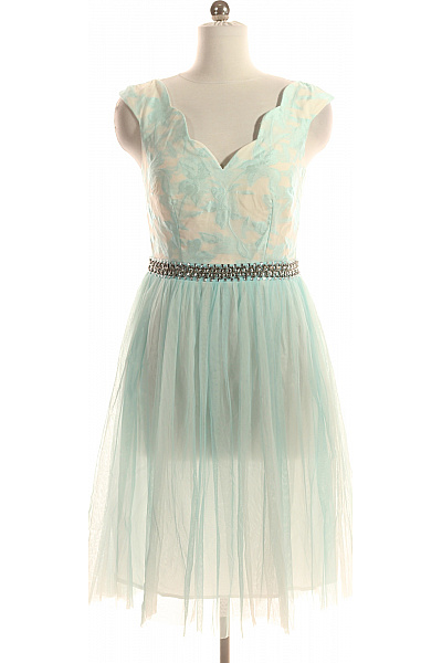 Šaty Modré Little Mistress Vel. 38