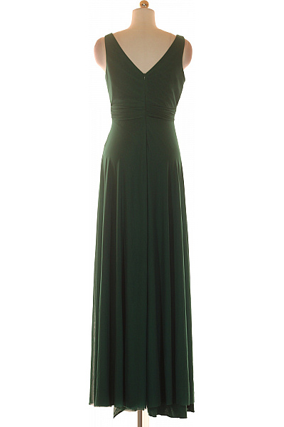 Společenské  Šaty Zelené Vel. 36 | TROYDEN | obrázek 2