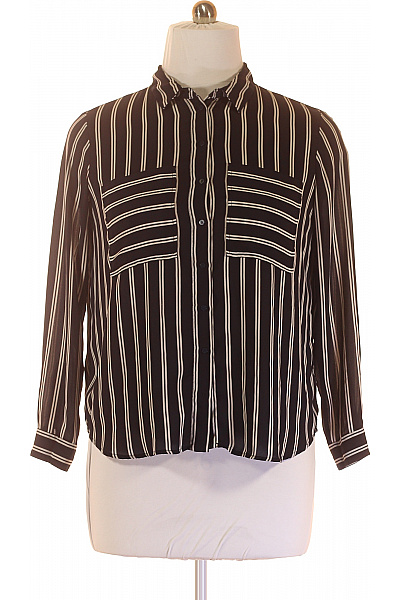 Dámská Košile Modrá MANGO Second hand Vel. L | MANGO | obrázek 2