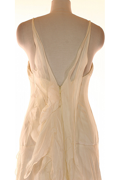 Svatební šaty  Šaty Hedvábné Bílé Vel. 40