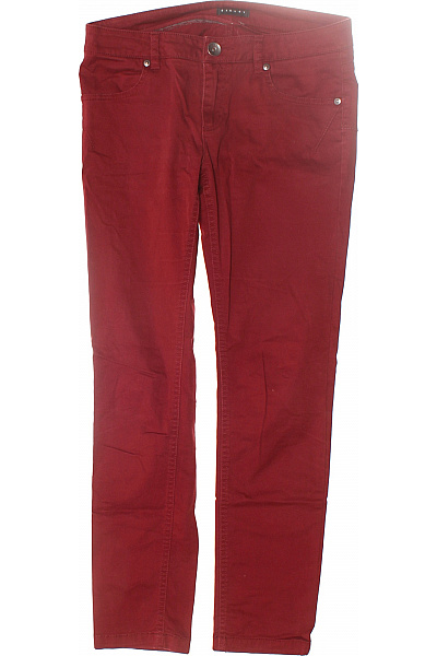 Dámské Kalhoty Červené SISLEY Vel. 42