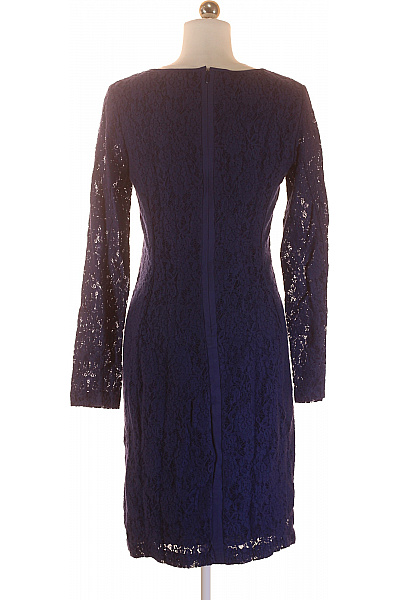 InWear  Šaty s Krajkou Modré Second hand Vel. 38